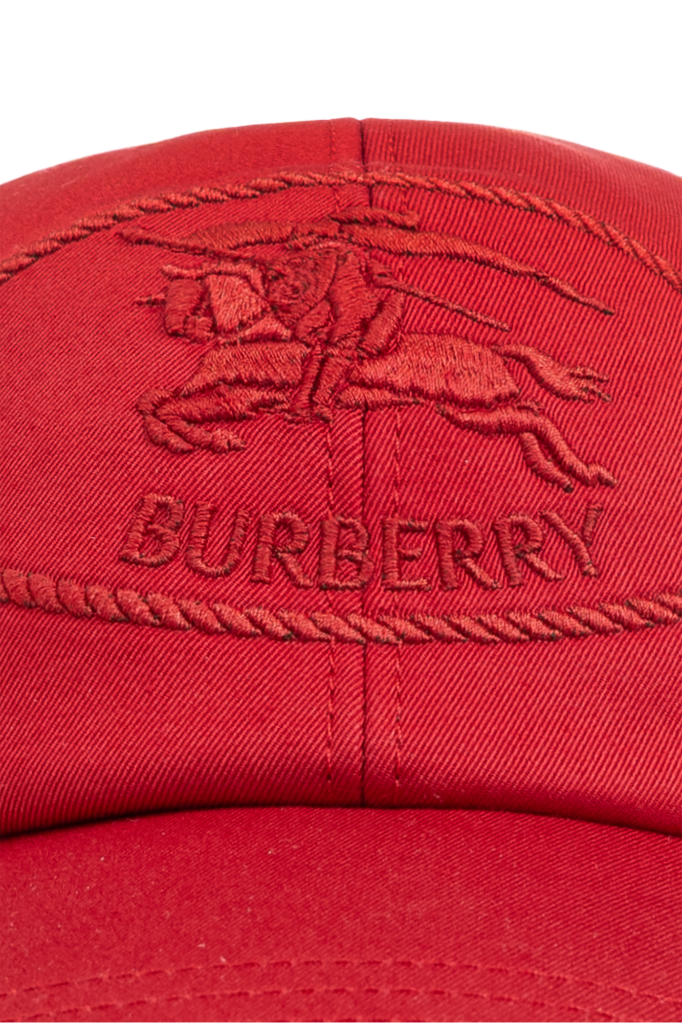Red Baseball cap with logo Burberry - Vitkac Canada